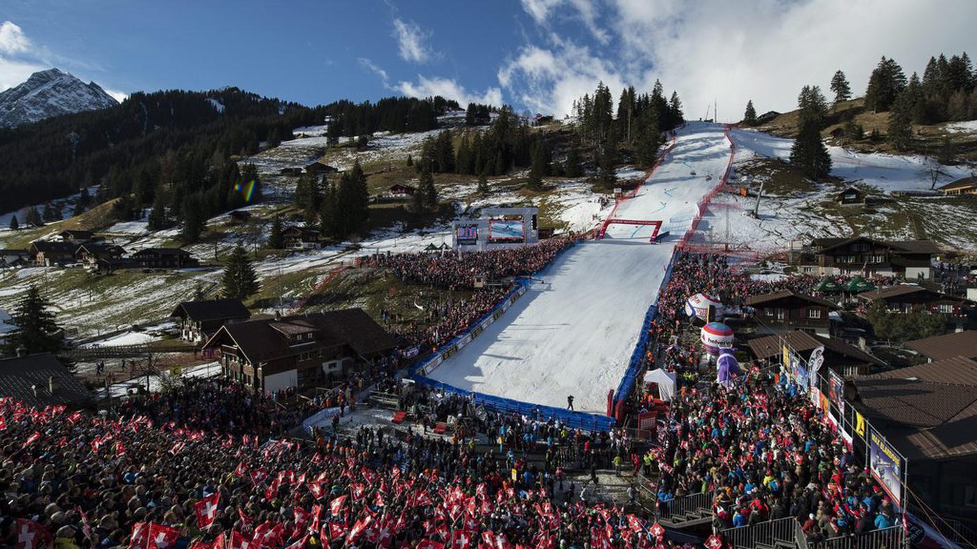 Il pubblico di Adelboden