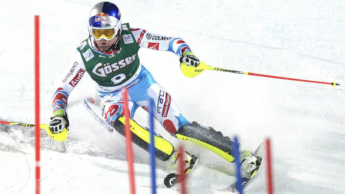 Il francese ha fatto valere le sue qualità di slalomista