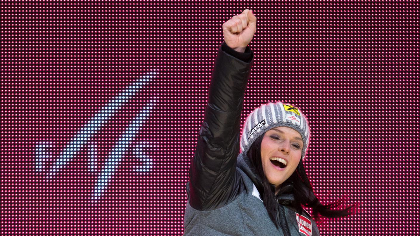 La gioia della campionessa