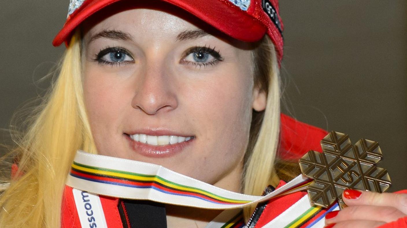 La 23enne di Comano con il suo trofeo