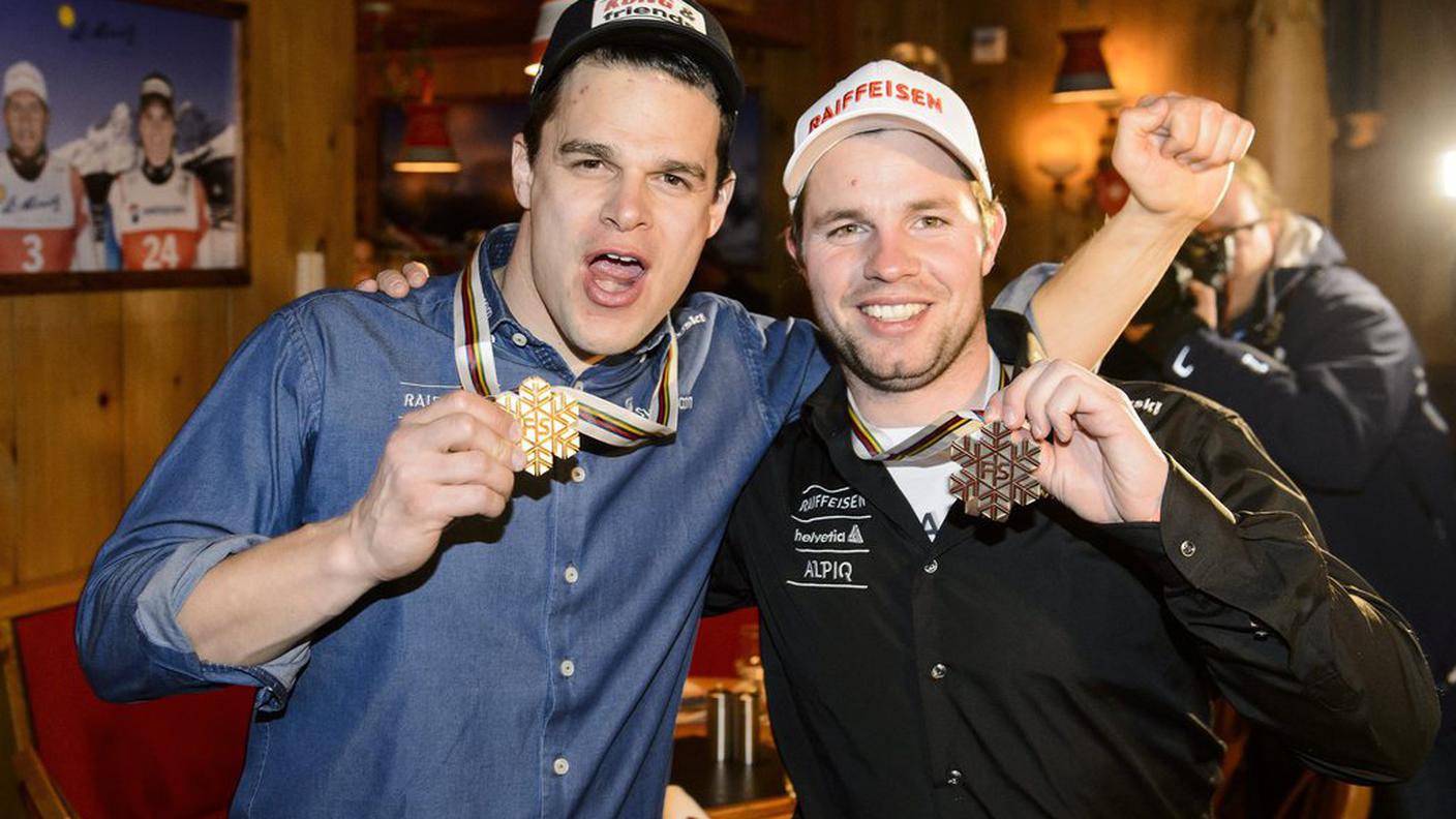 Patrick Küng e Beat Feuz