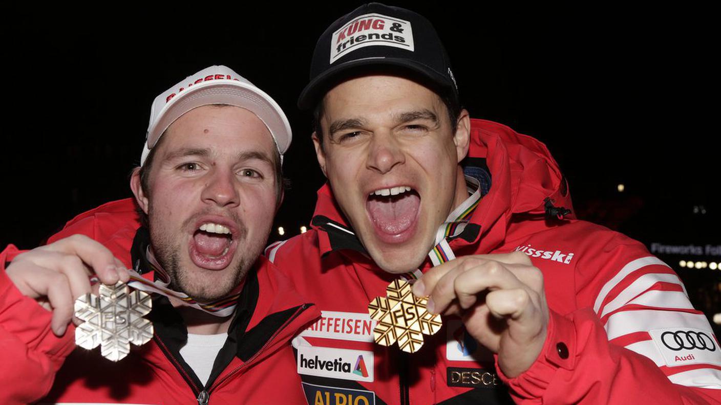 Beat Feuz e Patrick Küng
