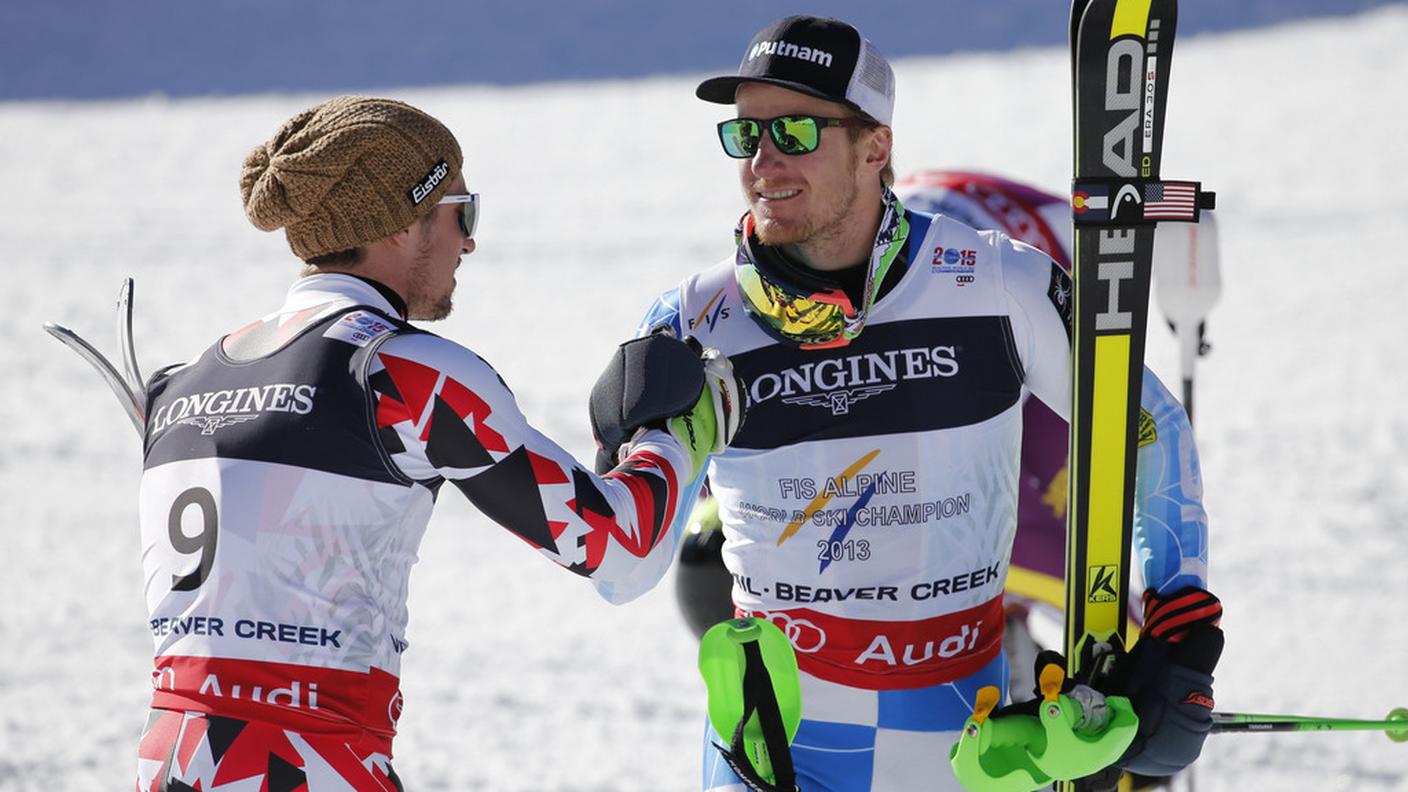 Passaggio di consegne tra Ligety e Hirscher