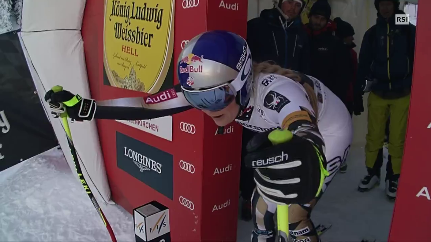 Discesa di Garmisch, la gara di Lindsey Vonn (21.01.2017)