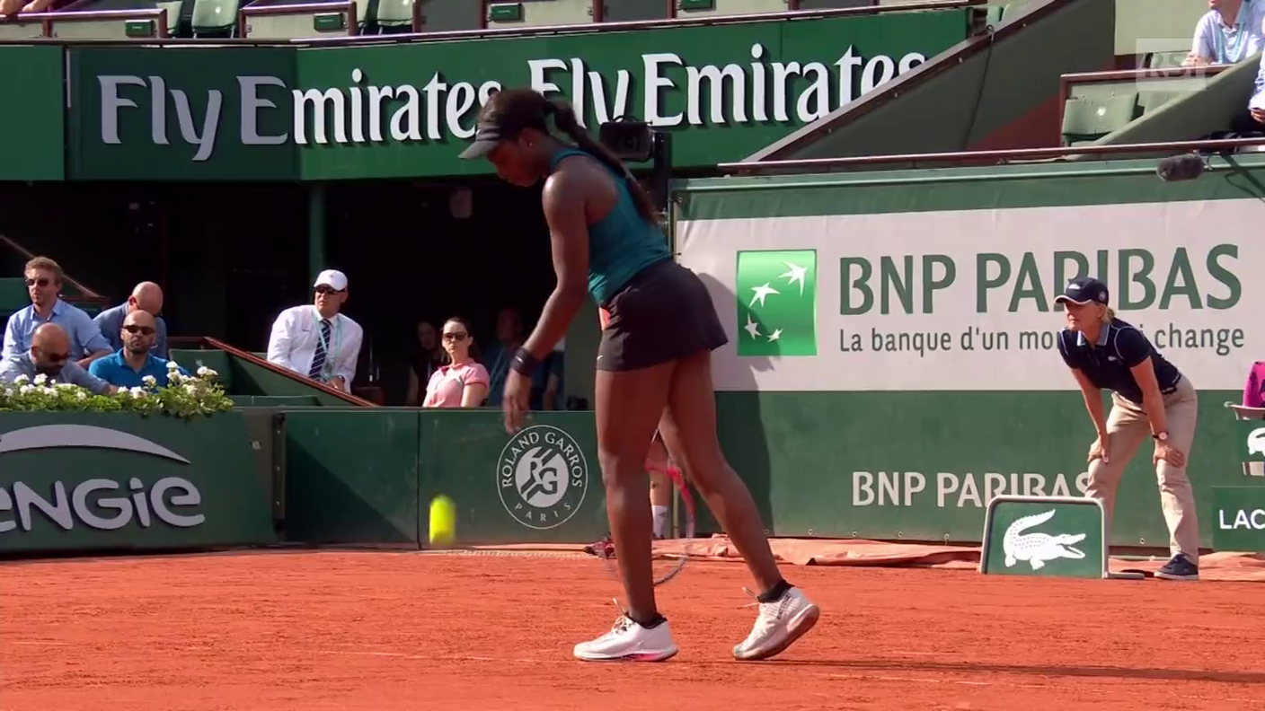 Roland Garros, highlights di Stephens - Keys (07.06.2018)