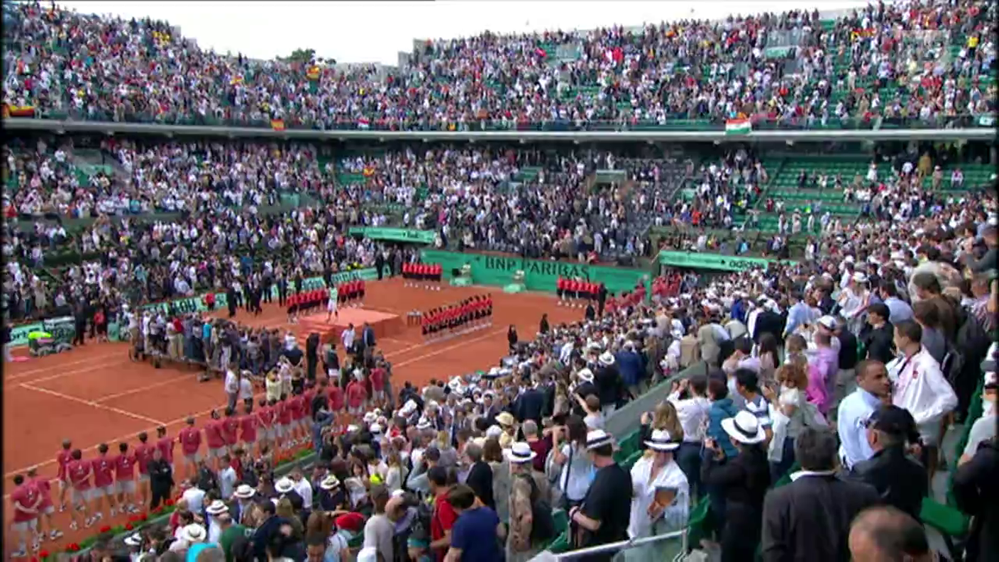 Roland Garros, finale 2011 Nadal - Federer