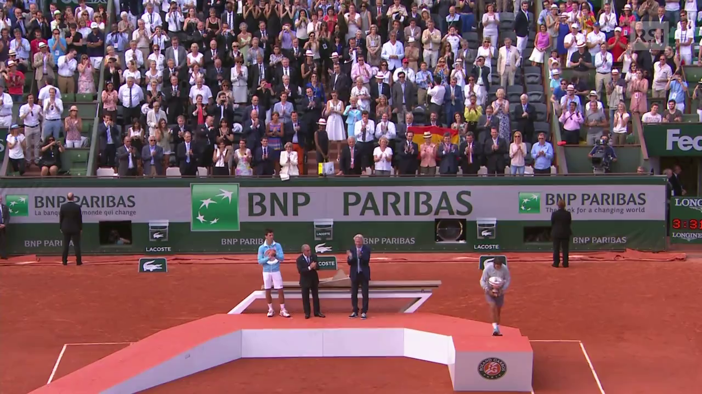 Roland Garros, finale 2014 Nadal - Djokovic