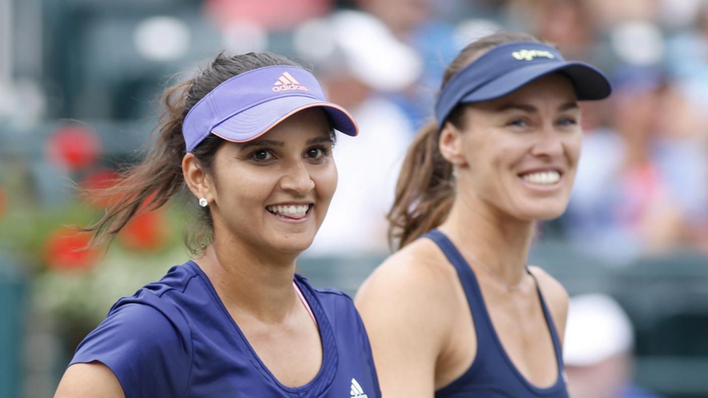 Sania Mirza e Martina Hingis 