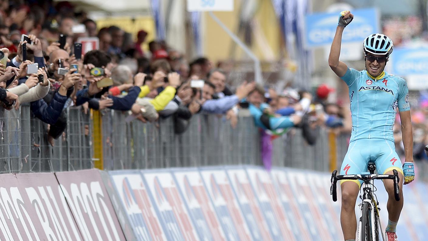 La gioia all'arrivo 