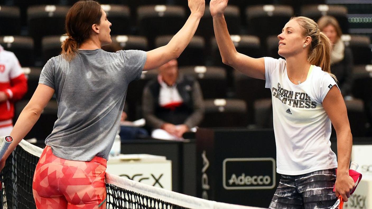 Andrea Petkovic e Angelique Kerber