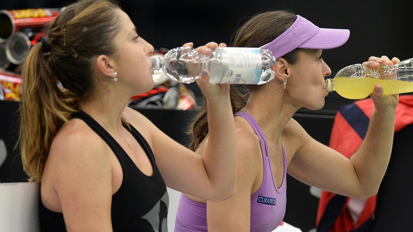 Belinda Bencic e Martina Hingis