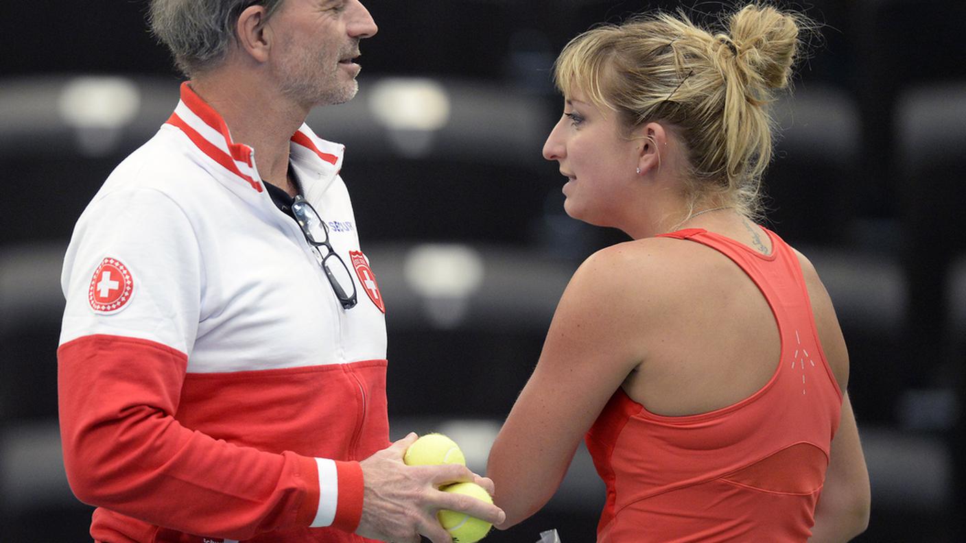 Heinz Günthardt e Timea Bacsinszky