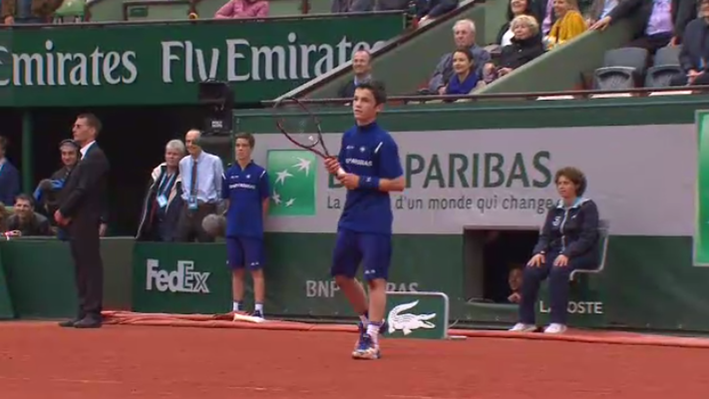 Ball boy