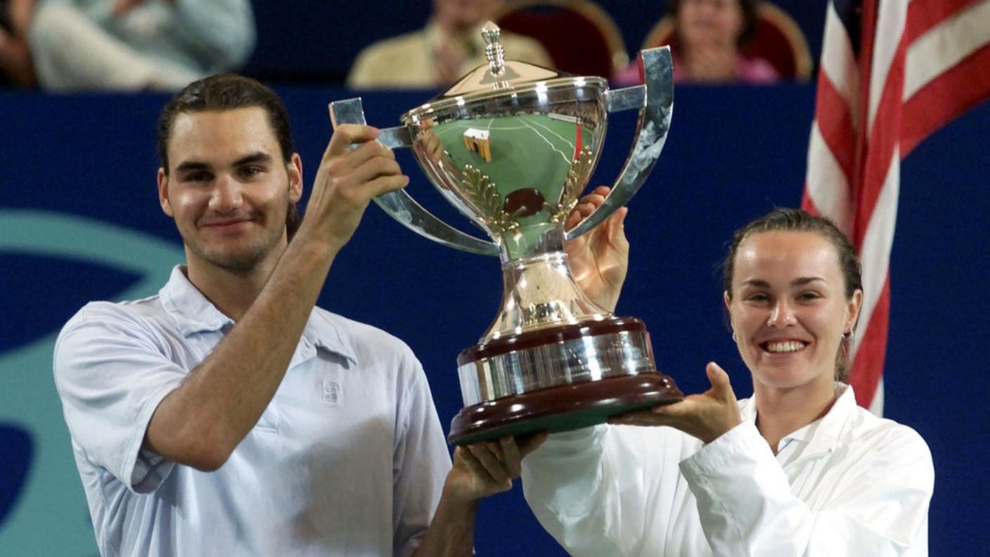 Successo con la Hingis nel 2001