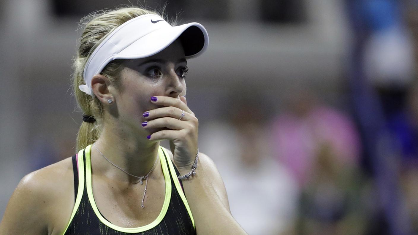 Finita l'avventura agli US Open per la 17enne