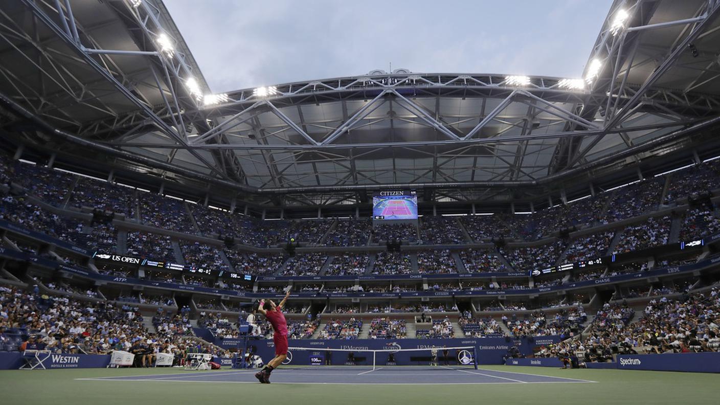 Il vodese serve nell'Arthur Ashe