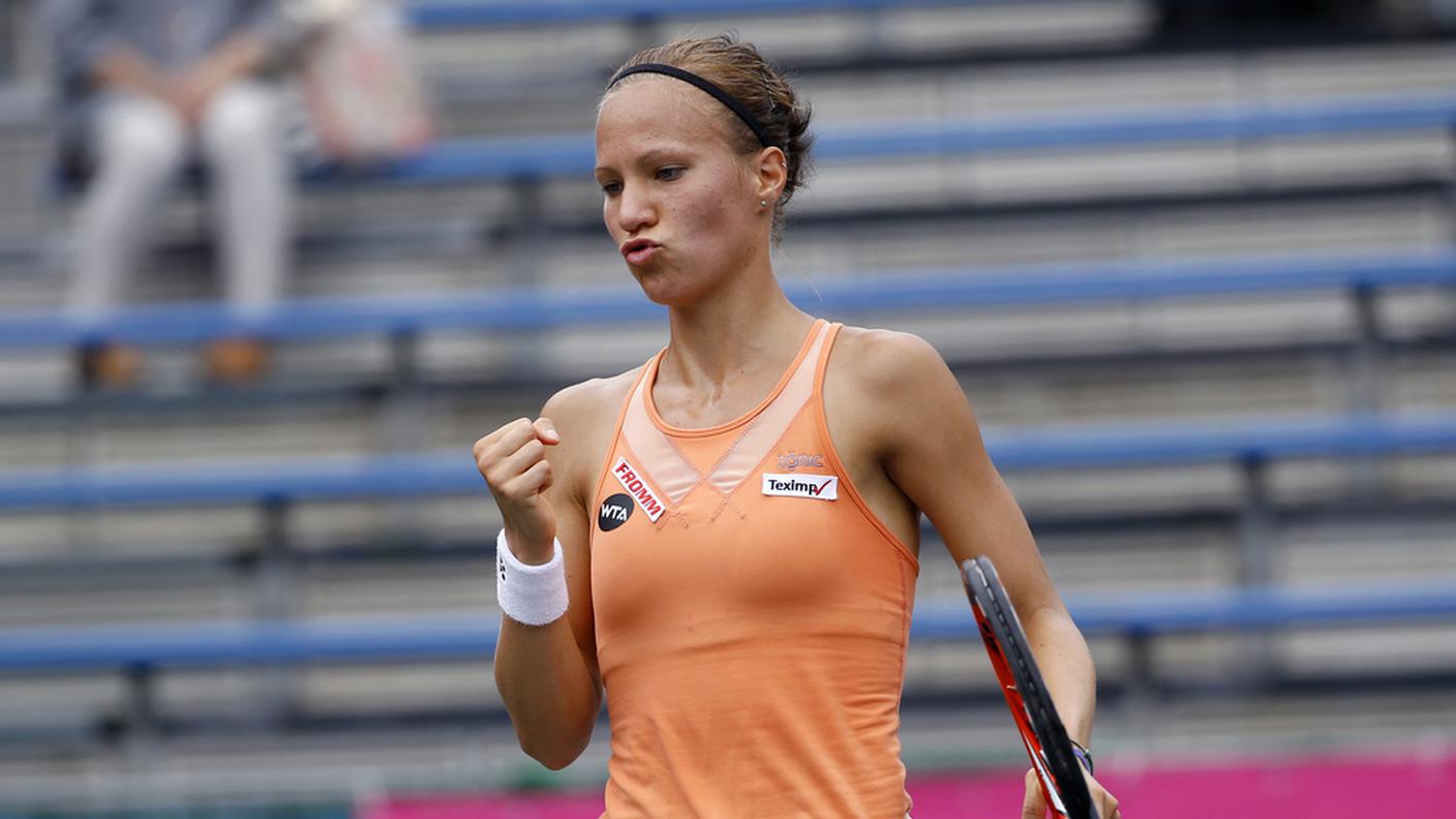 Prossima avversaria l'estone Kontaveit