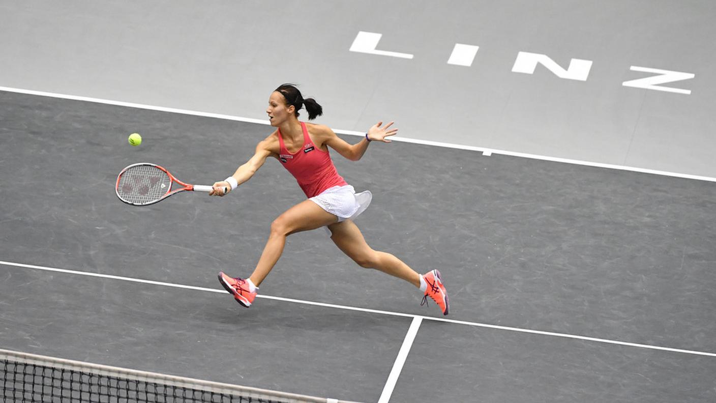 La tennista rossocrociata