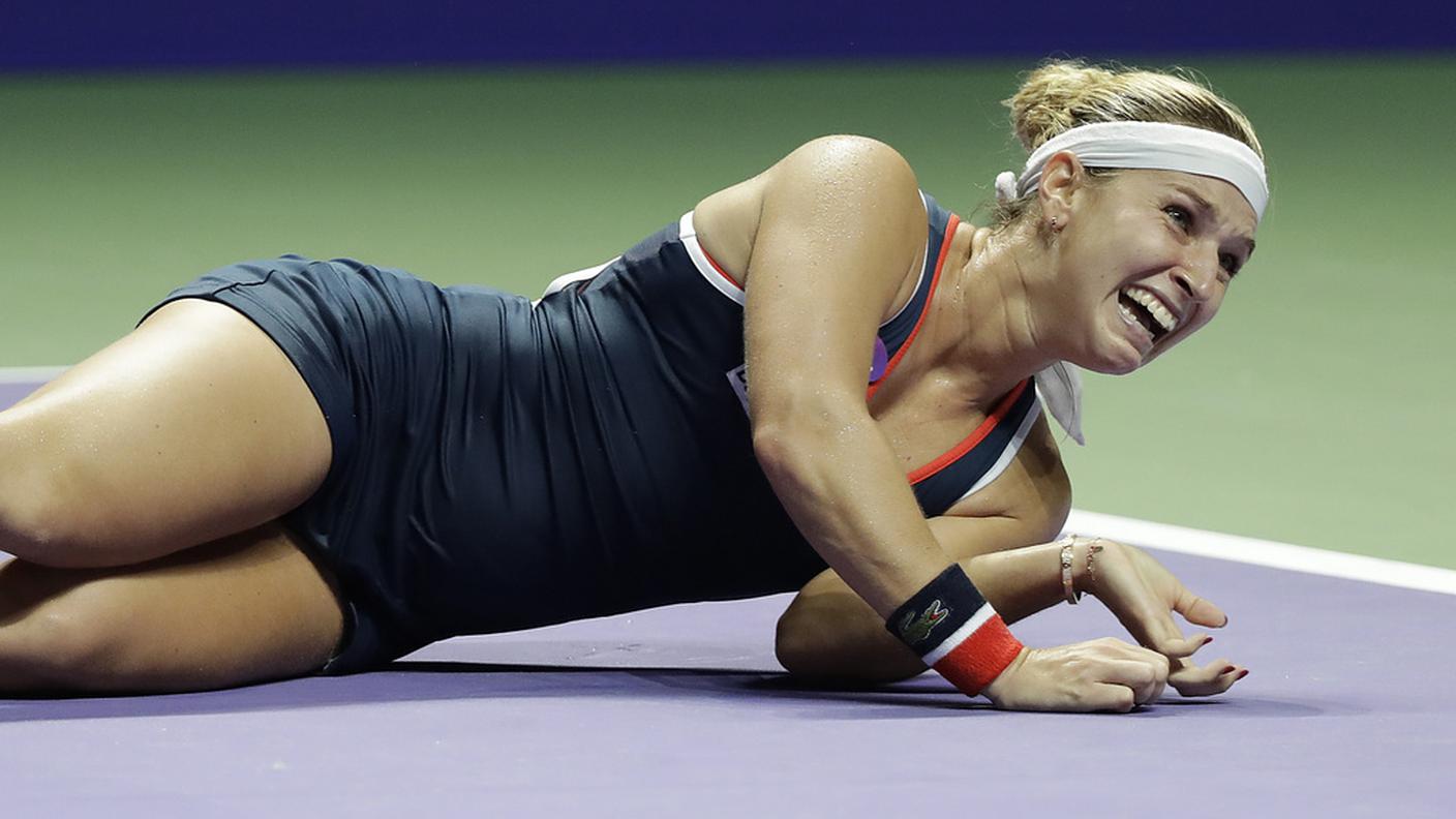 Dominika Cibulkova incredula