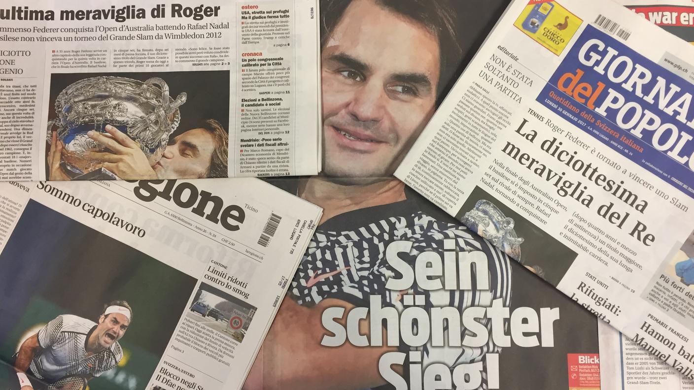 Su tutte le prime pagine