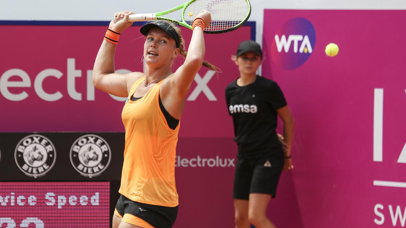 L'esultanza dopo il match point