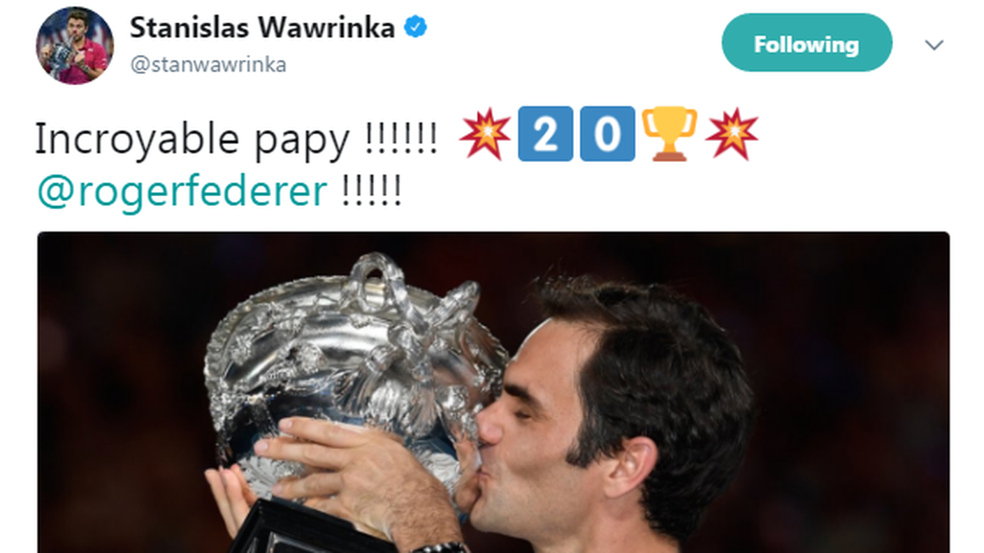 Anche Stan è un vero fan di Roger