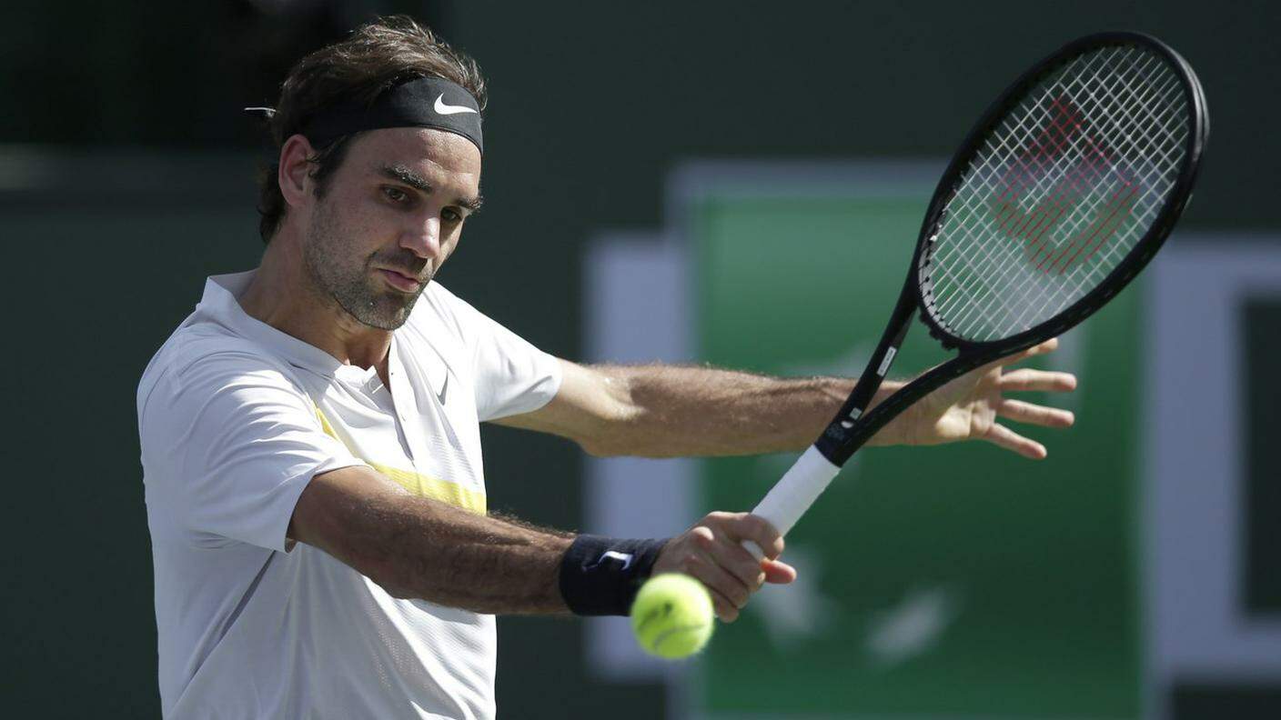 Federer Krajinovic Indian Wells