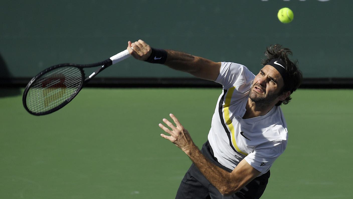 In azione a Indian Wells