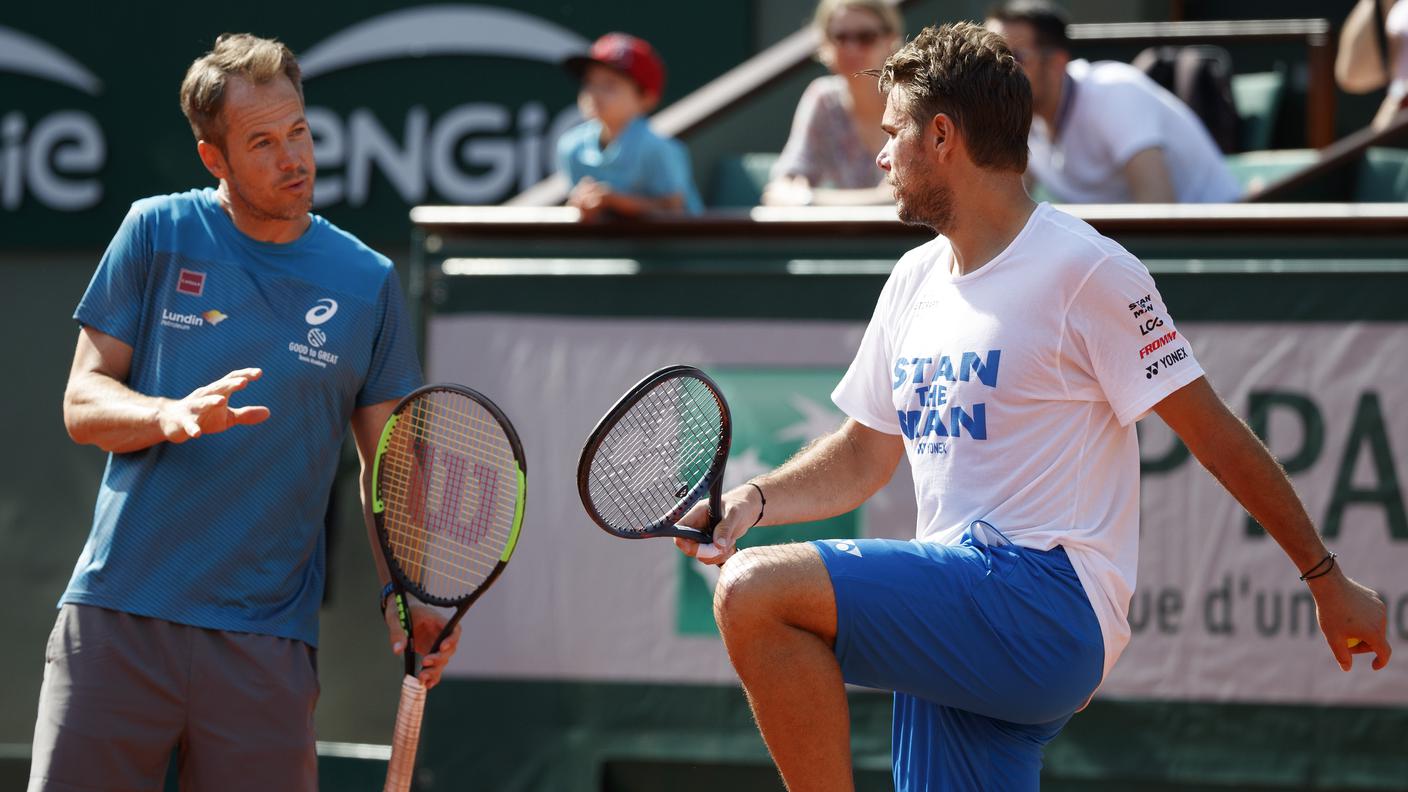 Magnus Norman e Stan Wawrinka