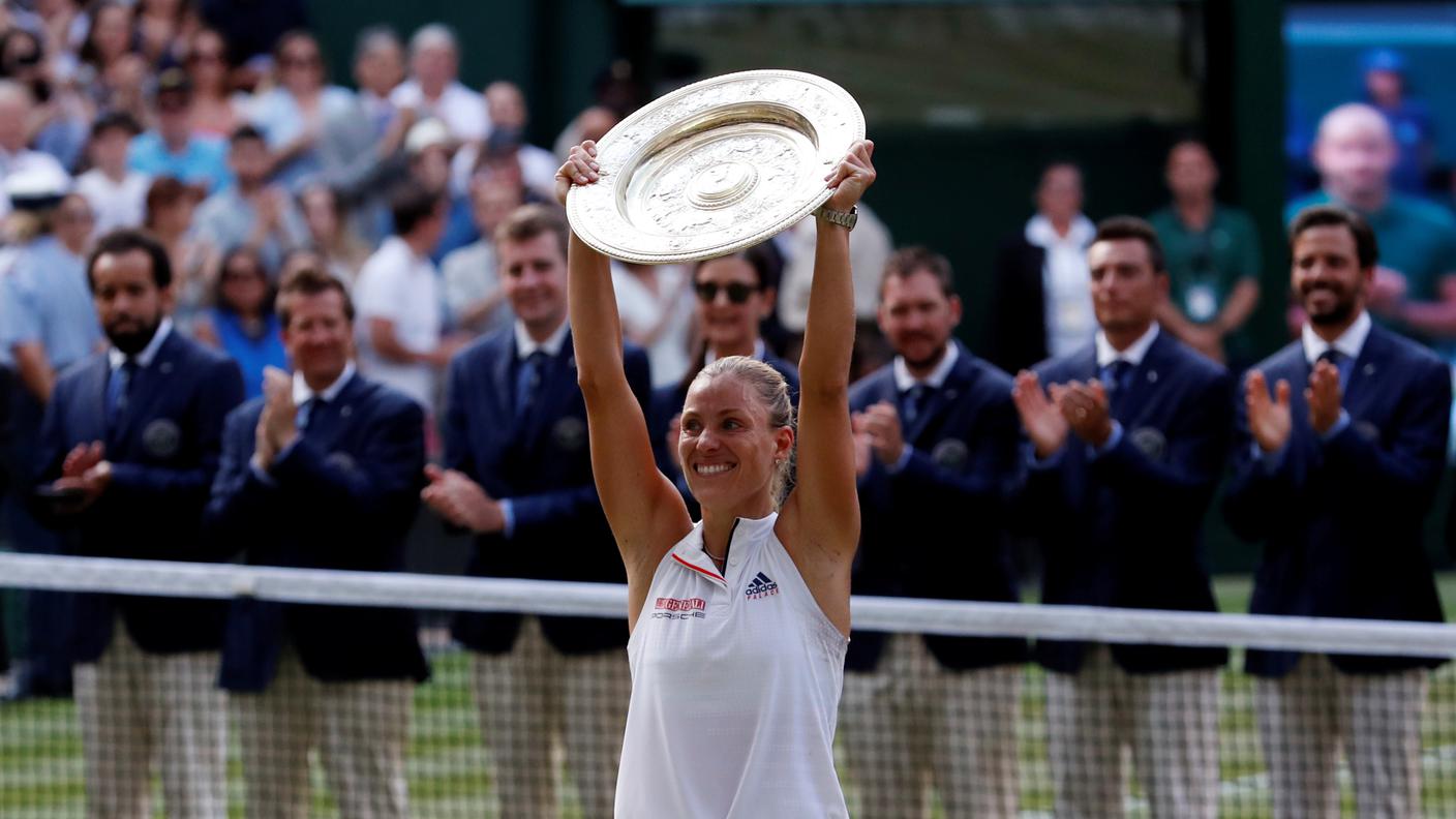 Terzo trofeo in un torneo del Grande Slam