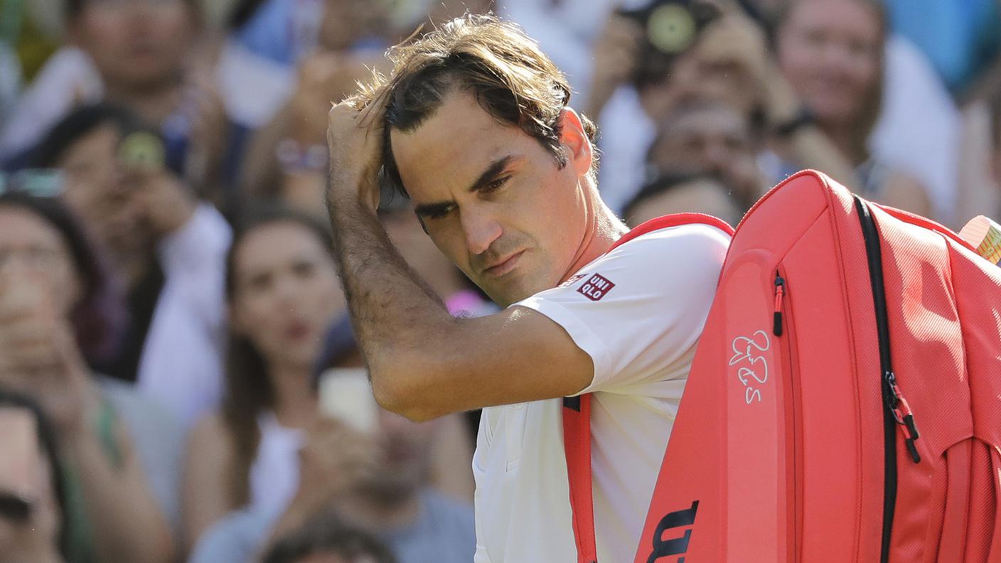 Deluso dopo l'uscita di scena a Wimbledon