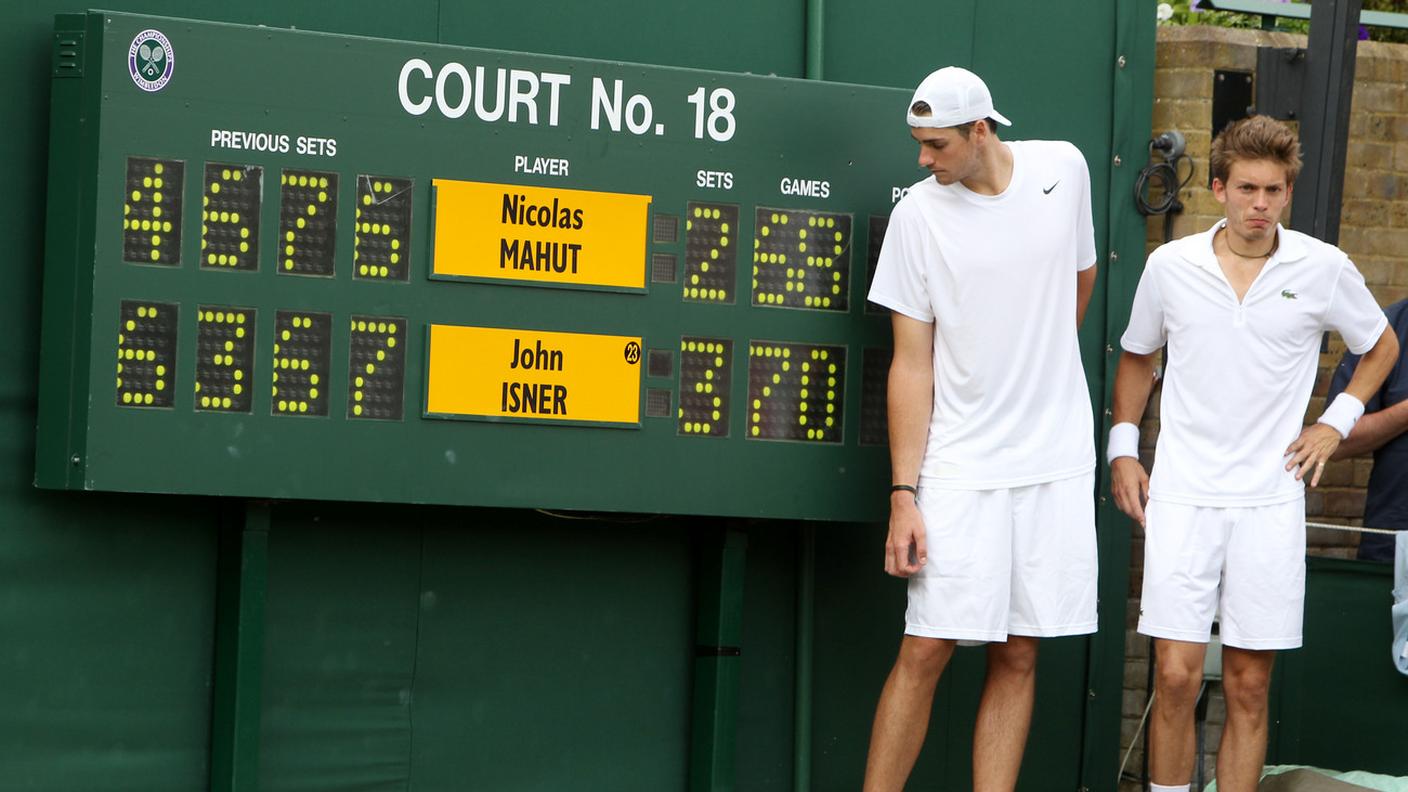 Il quinto set del primo turno del 2010 fra Isner e Mahut durò 138 game