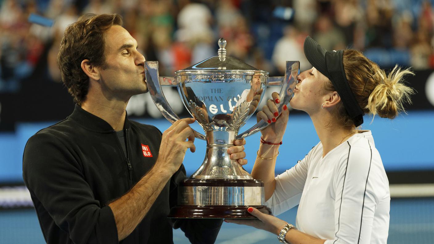 Federer e Bencic