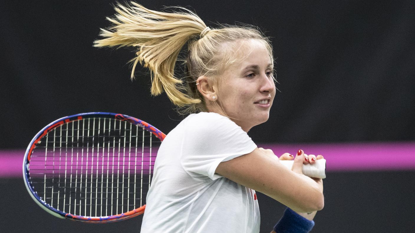 Mai era arrivata così avanti in un torneo WTA