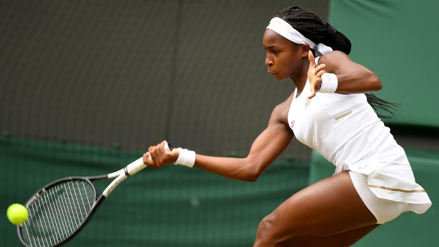 La 15enne americana superata dalla Halep