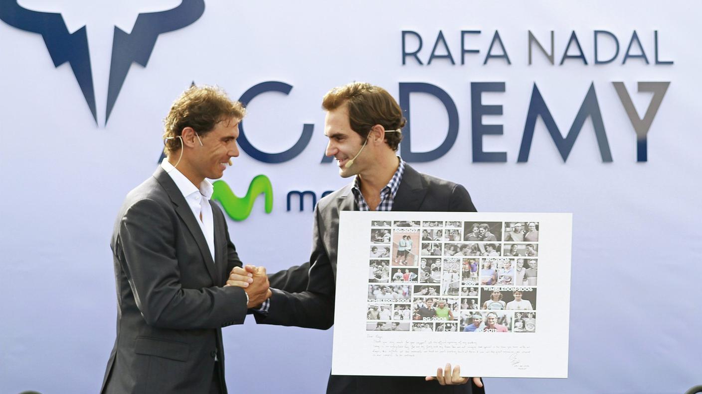 Roger Federer e Rafa Nadal