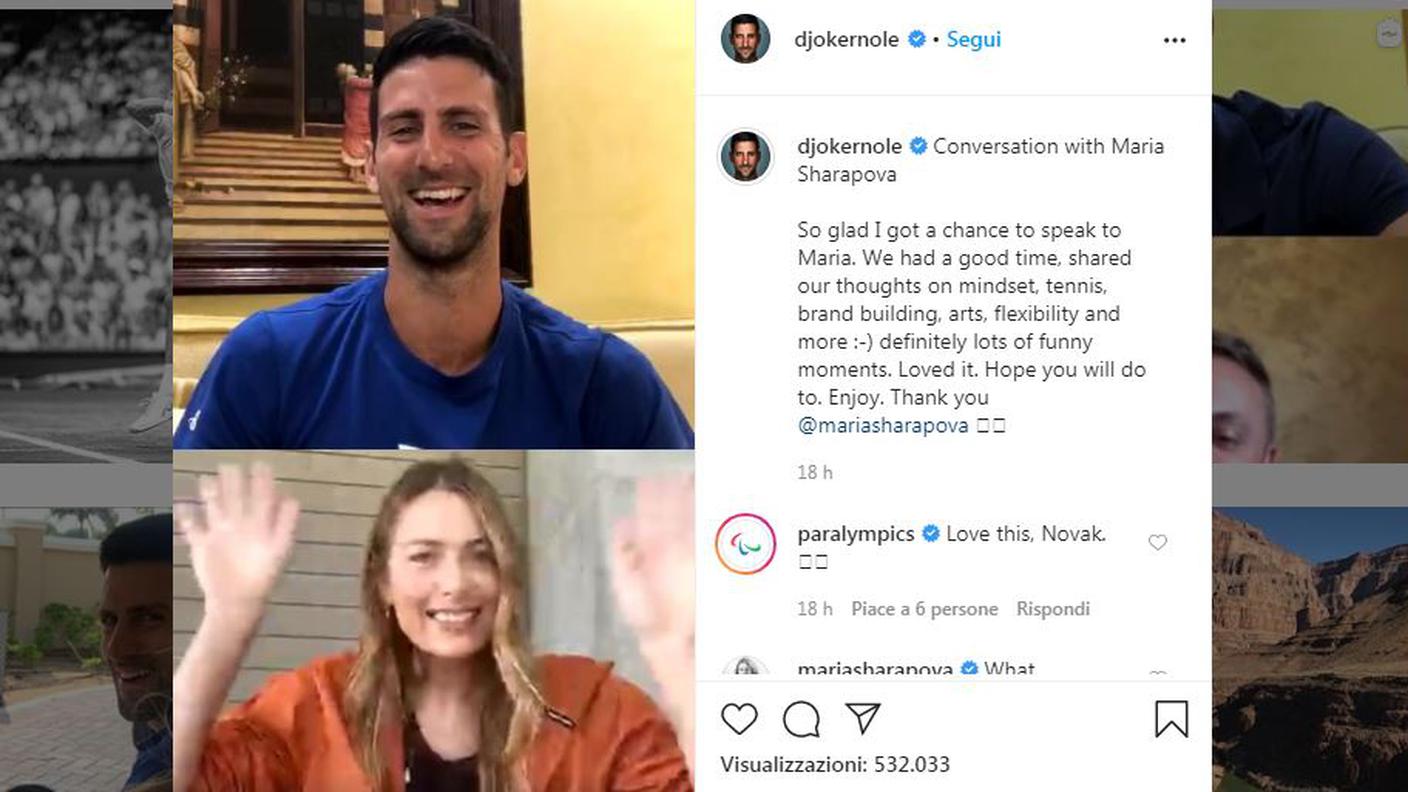 djokovic instagram