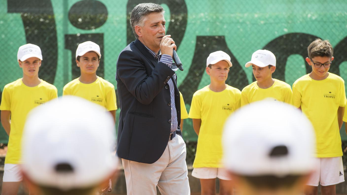 Il presidente di Tennis Ticino