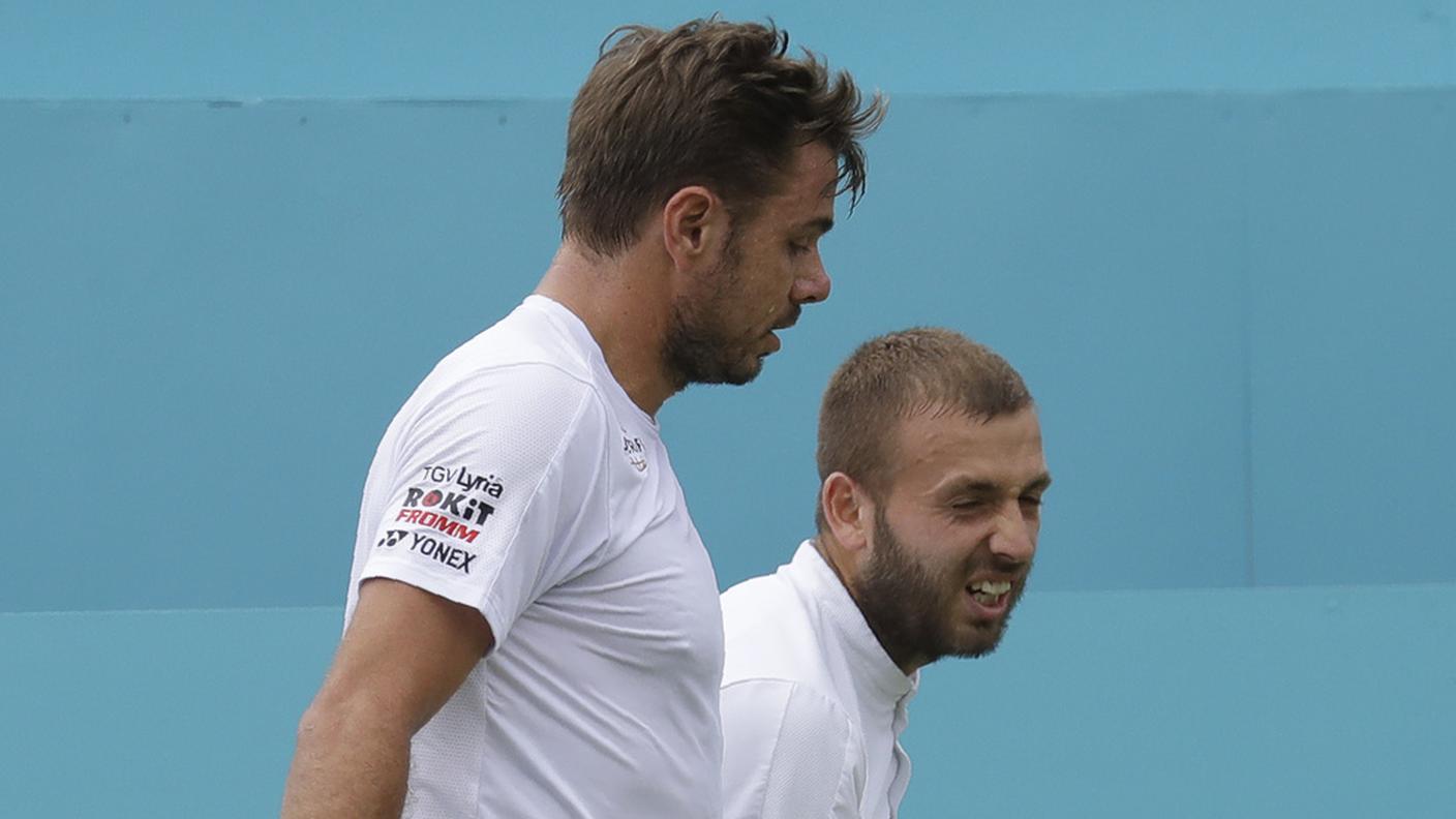 Wawrinka ed Evans