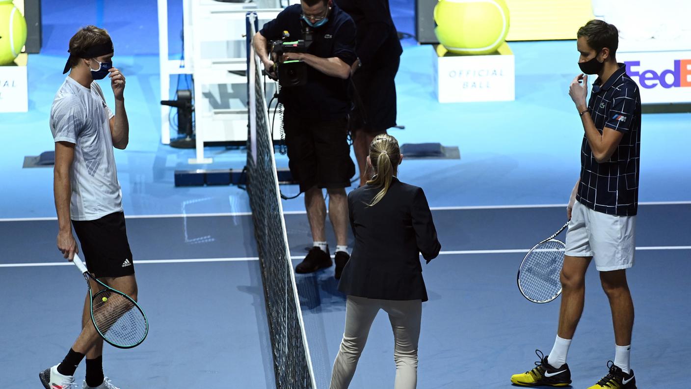 Alexander Zverev e Daniil Medvedev