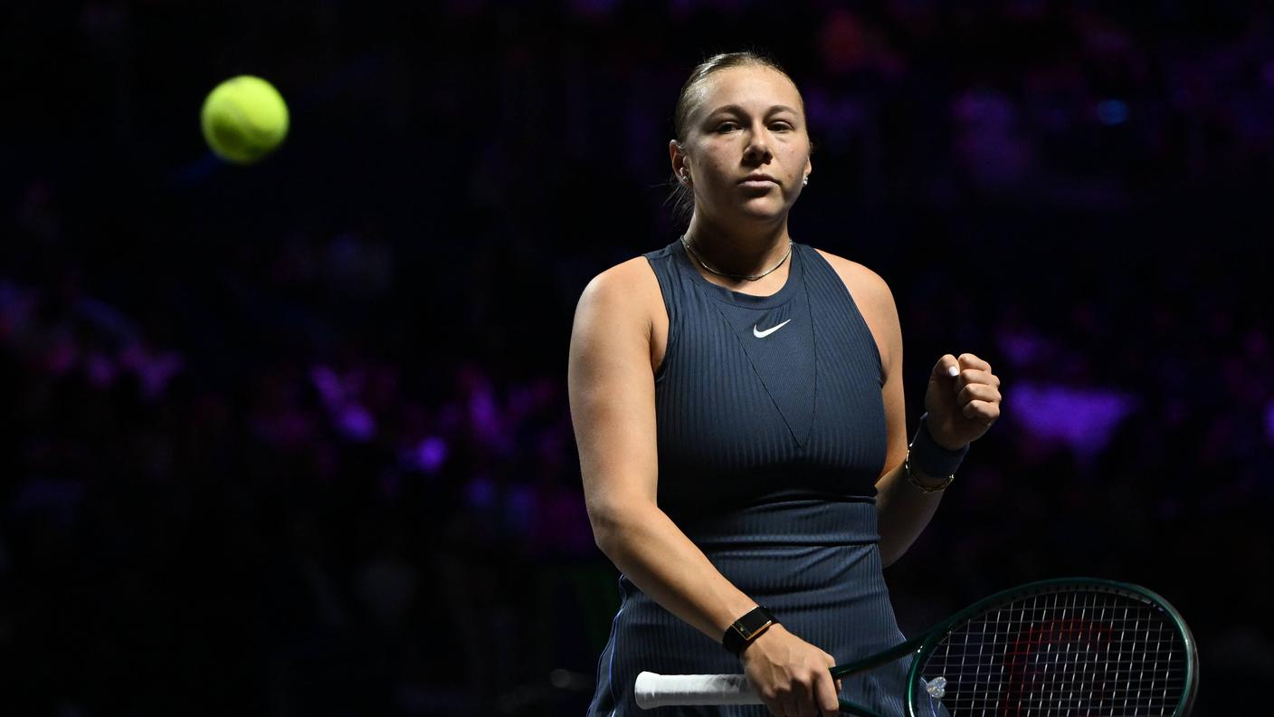 La statunitense è riuscita a rompere l'equilibrio dopo quasi due set