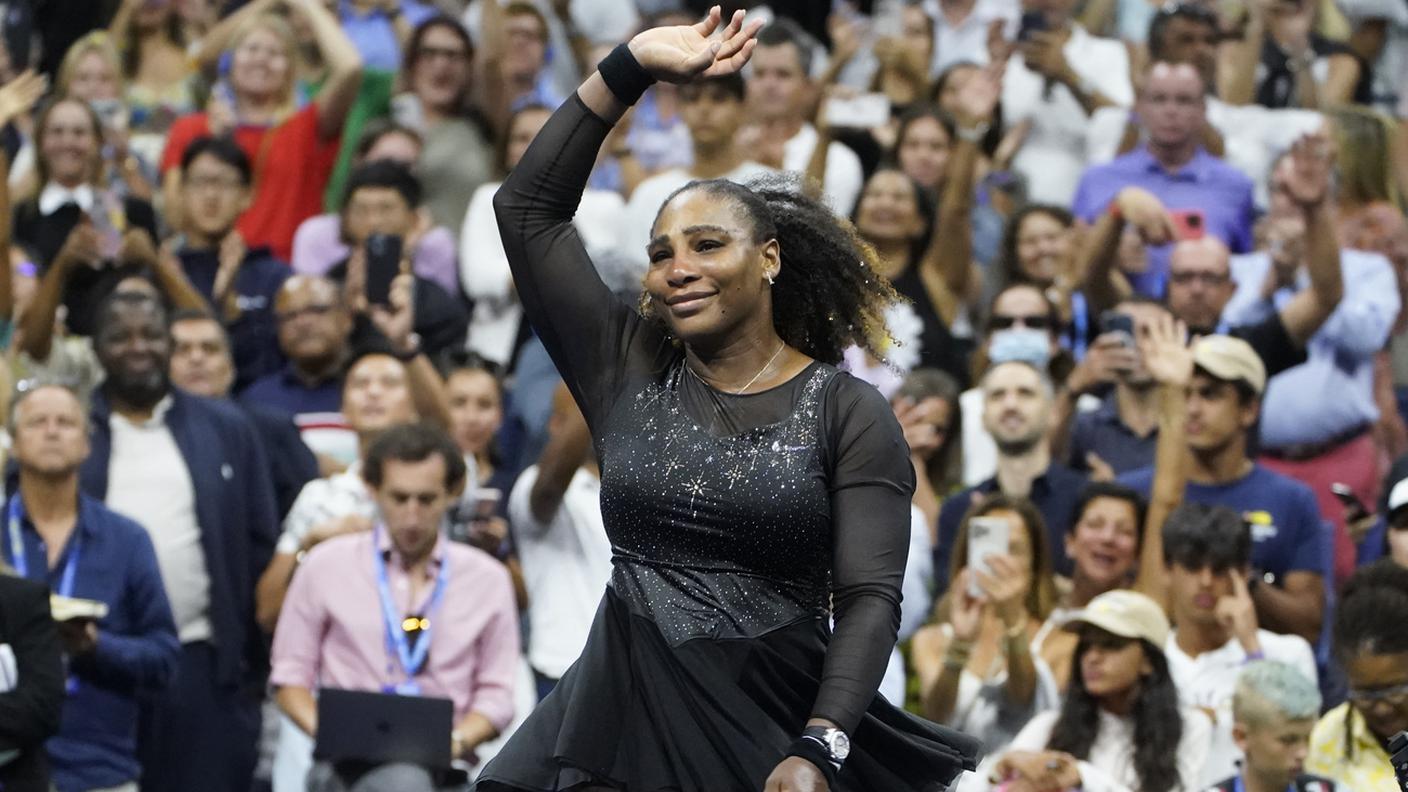 Il giorno del suo addio agli US Open 2022
