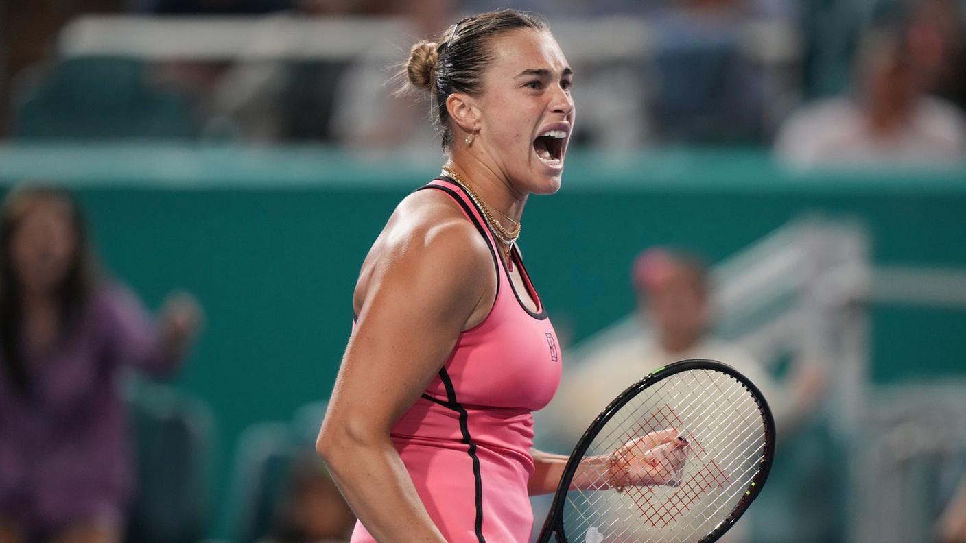 La grinta della numero uno al mondo