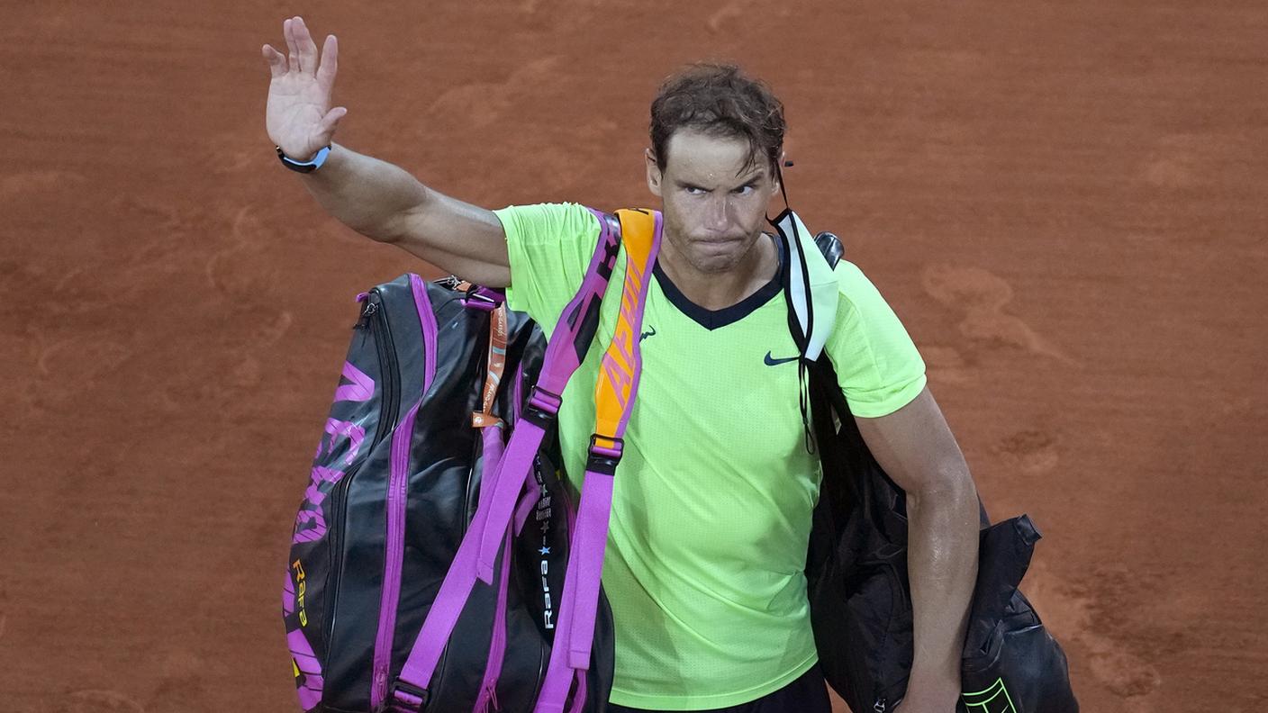 Il saluto dopo la recente sconfitta contro Djokovic