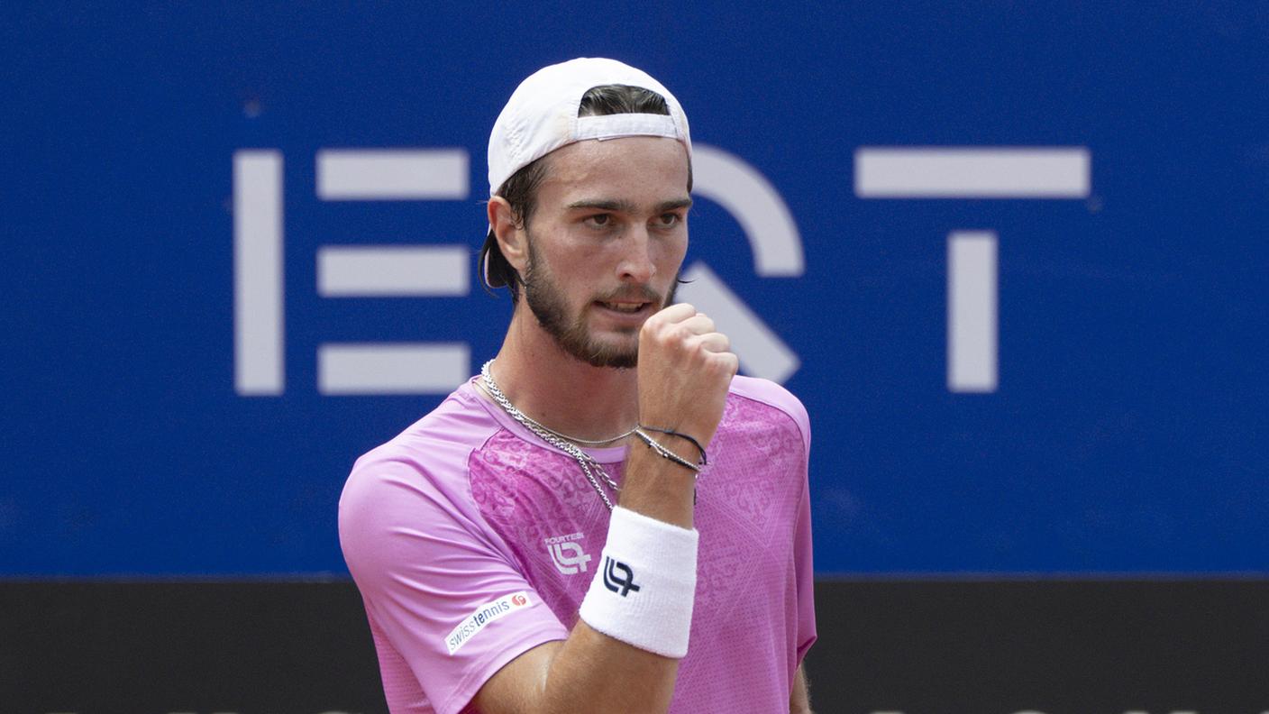 Seconda partita e prima vittoria sul circuito ATP