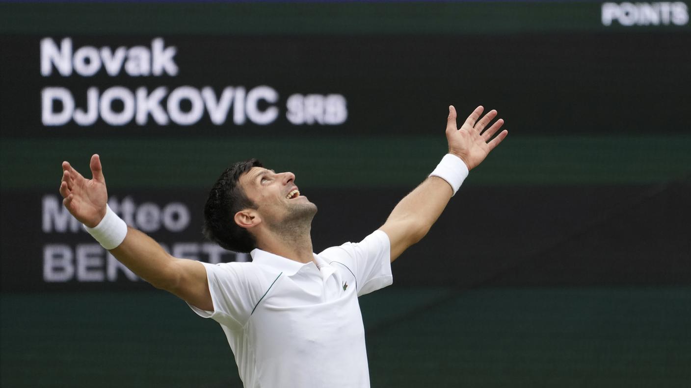 Fresco di vittoria a Wimbledon
