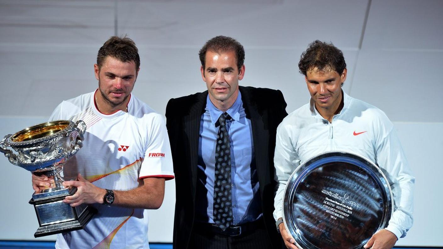 Insieme al glorioso Pete Sampras