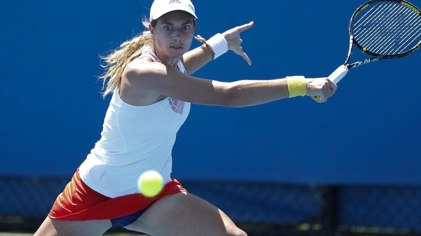 Battuta la Mladenovic in due set