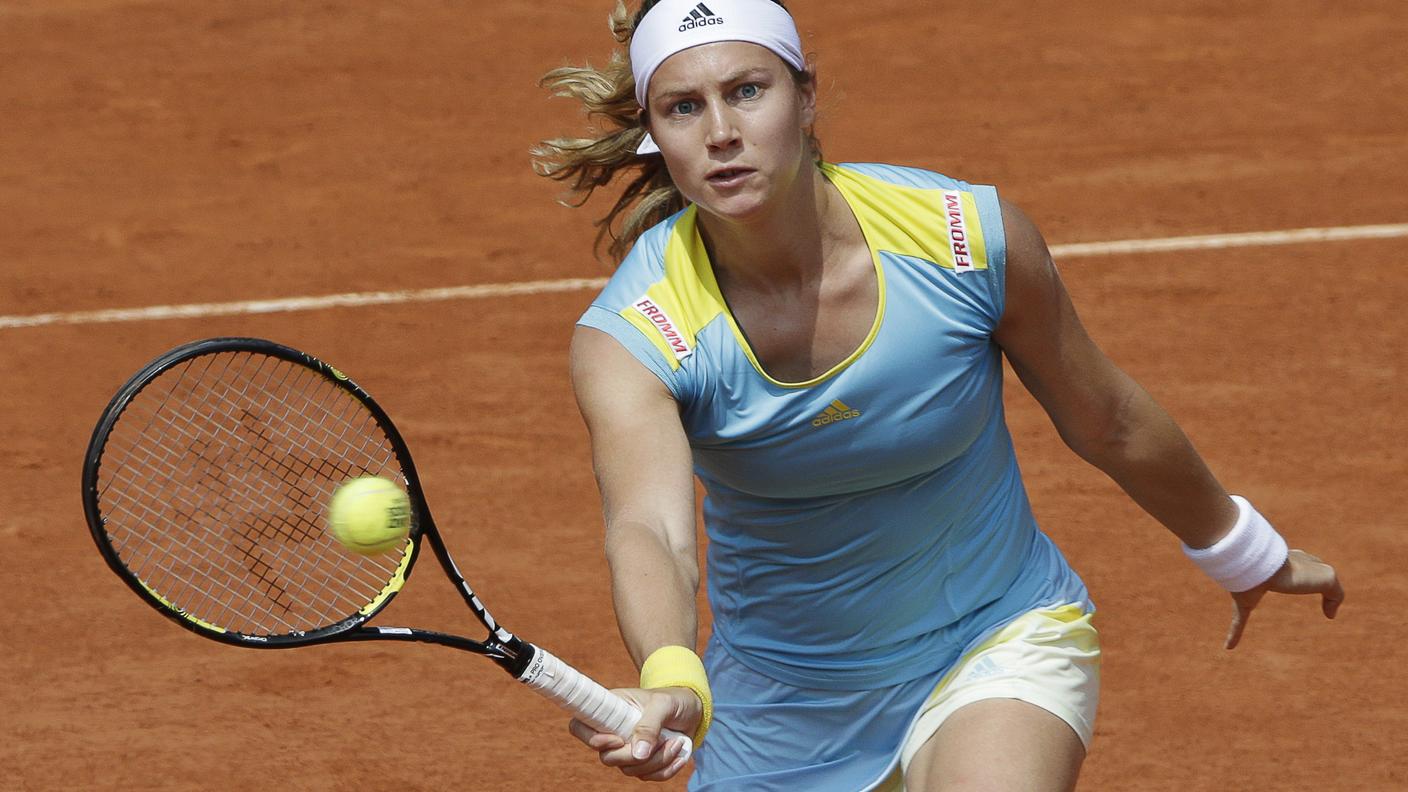 Stefanie Vögele ha subito tre break per set