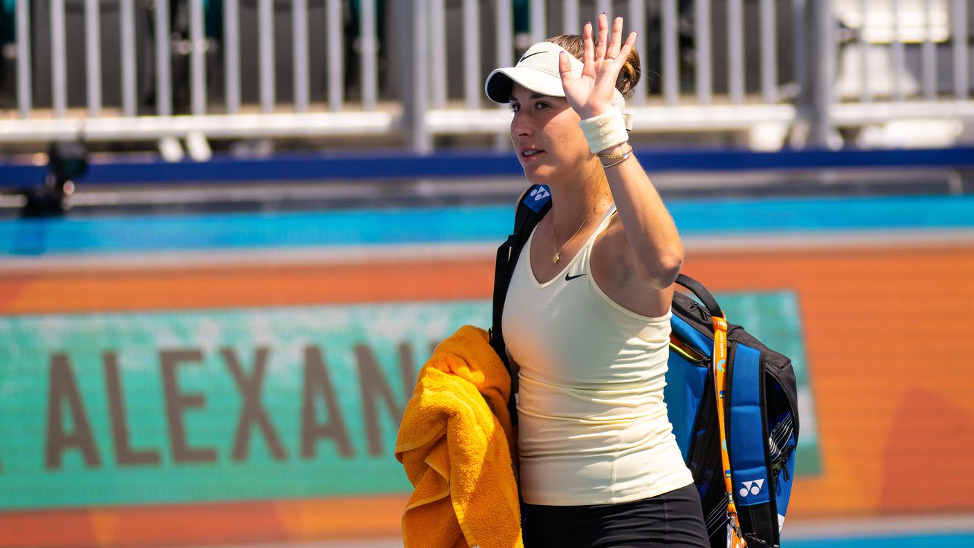 Belinda Bencic scivola fuori dalla top 10 RSI